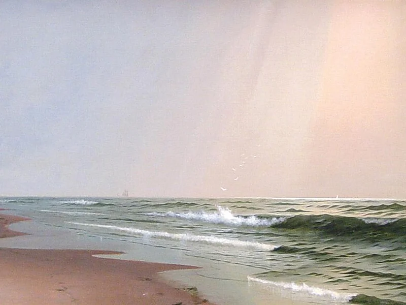 1848-Frank Knox Morton Rehn - Un acquazzone di passaggio - Museo pubblico di Reading